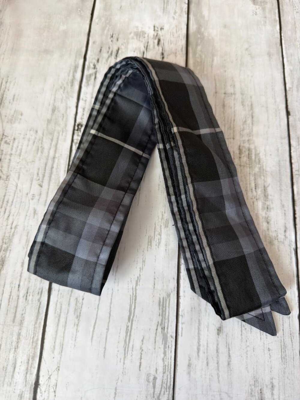 Burberry London Gray Plaid Hooded Belted Waterproof Raincoat Women's Sz L w/COA - Picture 10 of 16